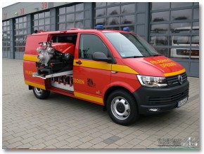 Neuer Gerätewagen für die Stadtteilfeuerwehr Dresden - Pillnitz