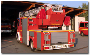 DLK 12/9 LF Rückansicht