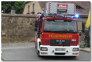 Einsatz DLK 12/9 LF