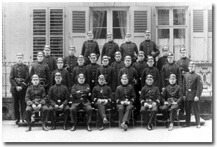 Gruppenbild zur 50-Jahr-Feier, September 1928