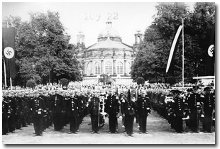 Der "Rote Hahn" 1935 in Dresden