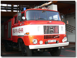 TLF 16 Vorderansicht